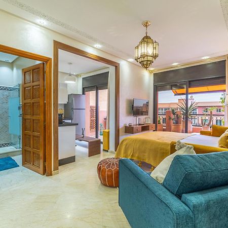 Le Jasmin - Appartement Authentique A Gueliz Marrakesh Ngoại thất bức ảnh