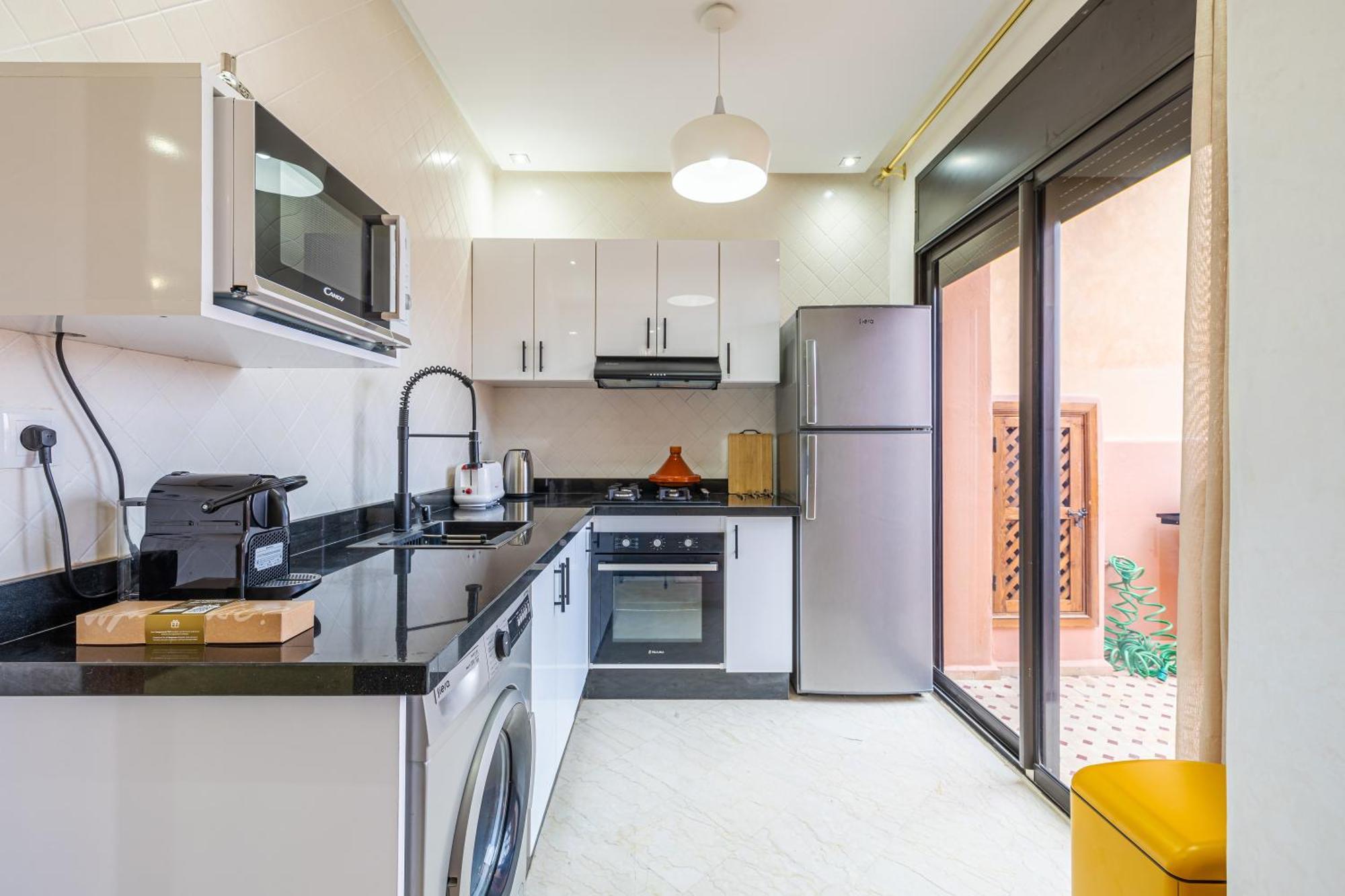 Le Jasmin - Appartement Authentique A Gueliz Marrakesh Ngoại thất bức ảnh